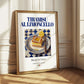 Tiramisu al Limoncello – Italian Dessert Dish, Restaurant Print