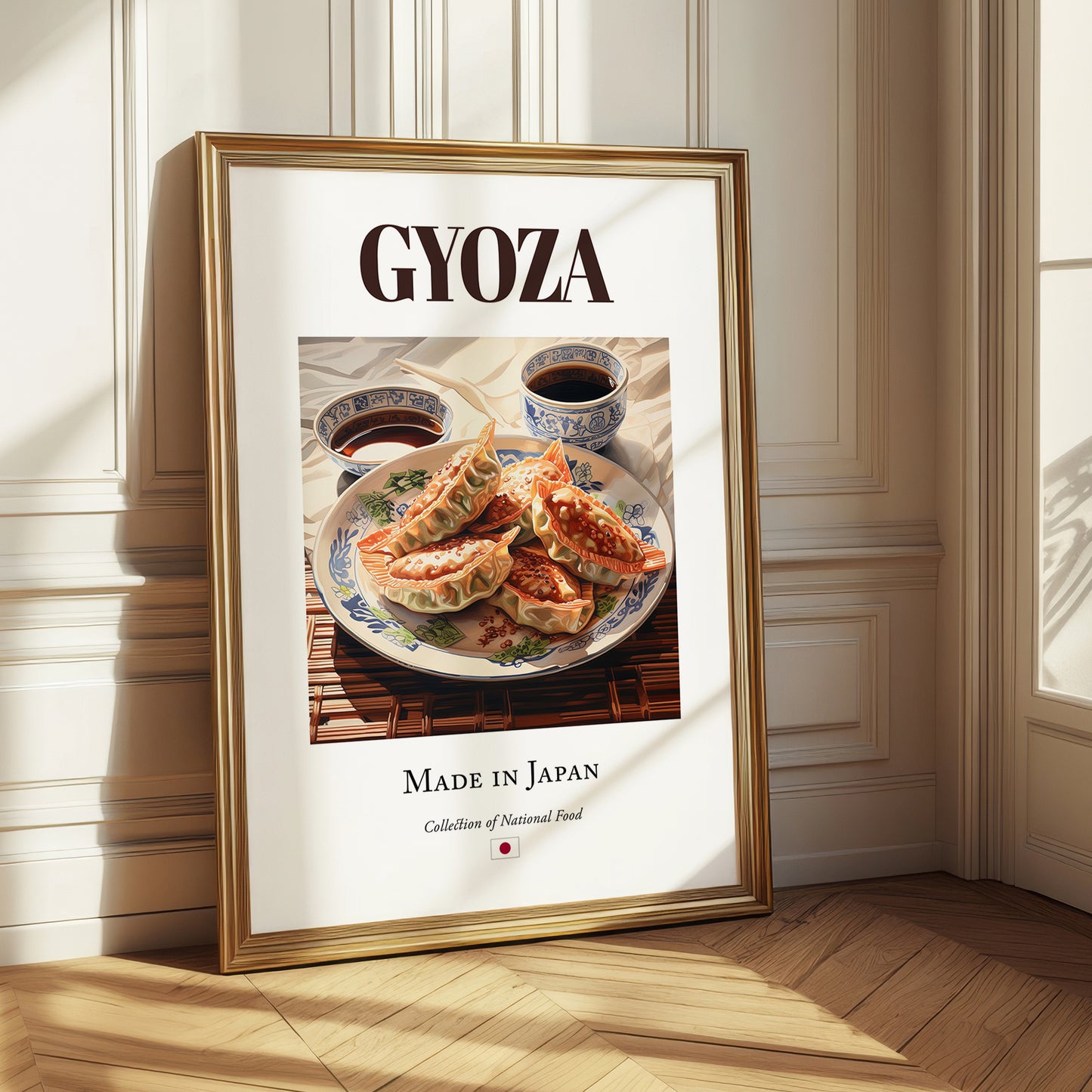 Gyoza – Japanese Dish, Bistro Painting
