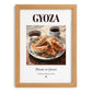 Gyoza – Japanese Dish, Bistro Painting, set in oak frame
