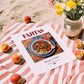 Fajitas – American Dish, Brasserie Print, unframed on coastal sand
