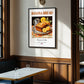 Banana Bread – American Dessert Dish, Bistro Poster, clean layout with no caption
