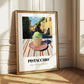 Gelato Pistacchio – Italian Urban Café Scene, Gelato Illustration