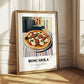 Pizza Boscaiola – Italian Urban Café Scene, Pizza Painting