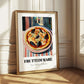 Pizza Frutti Di Mare – Italian Street Café Scene, Pizza Wall Decor