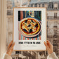 Pizza Frutti Di Mare – Italian Street Café Scene, Pizza Wall Decor, styled in a charming Paris street view