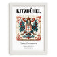 Kitzbühel, Austria – Travel Print, placed in minimal white frame