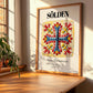 Sölden, Austria – Tourist Destination Poster, clean layout with no caption