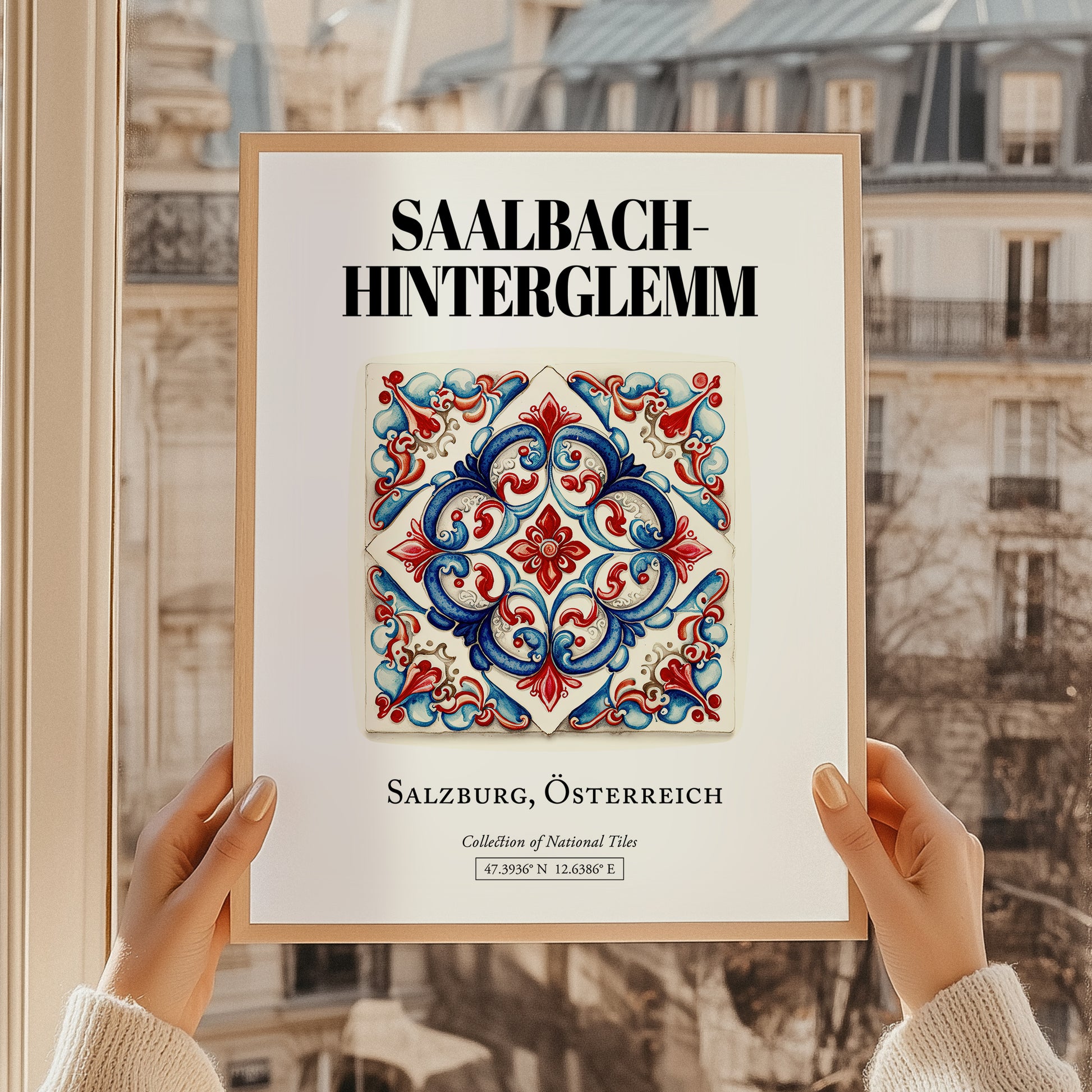 Saalbach-hinterglemm, Austria – Vintage Travel Poster