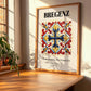 Bregenz, Austria – Illustrated Travel Poster, clean layout with no caption
