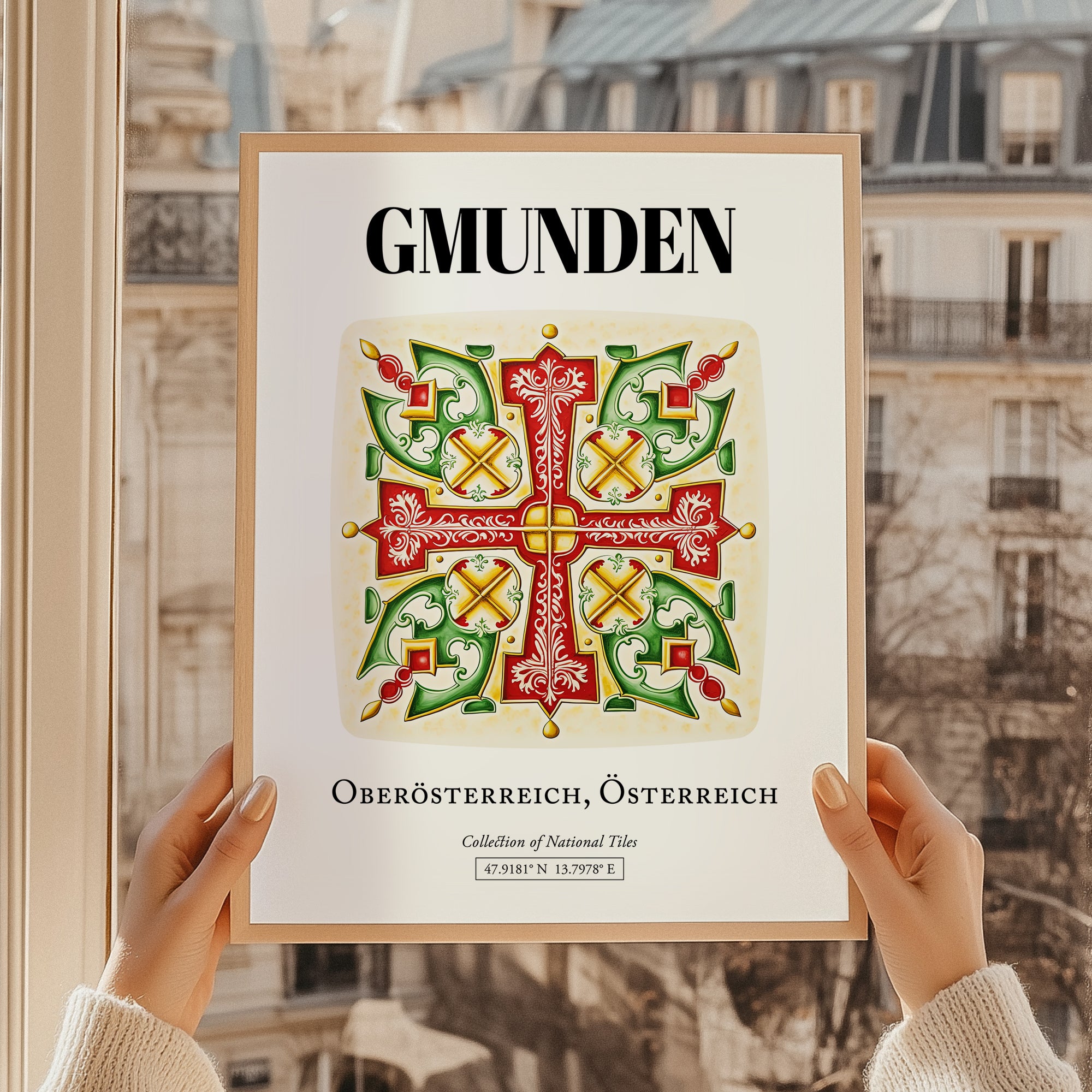 Gmunden, Austria – Travel Poster