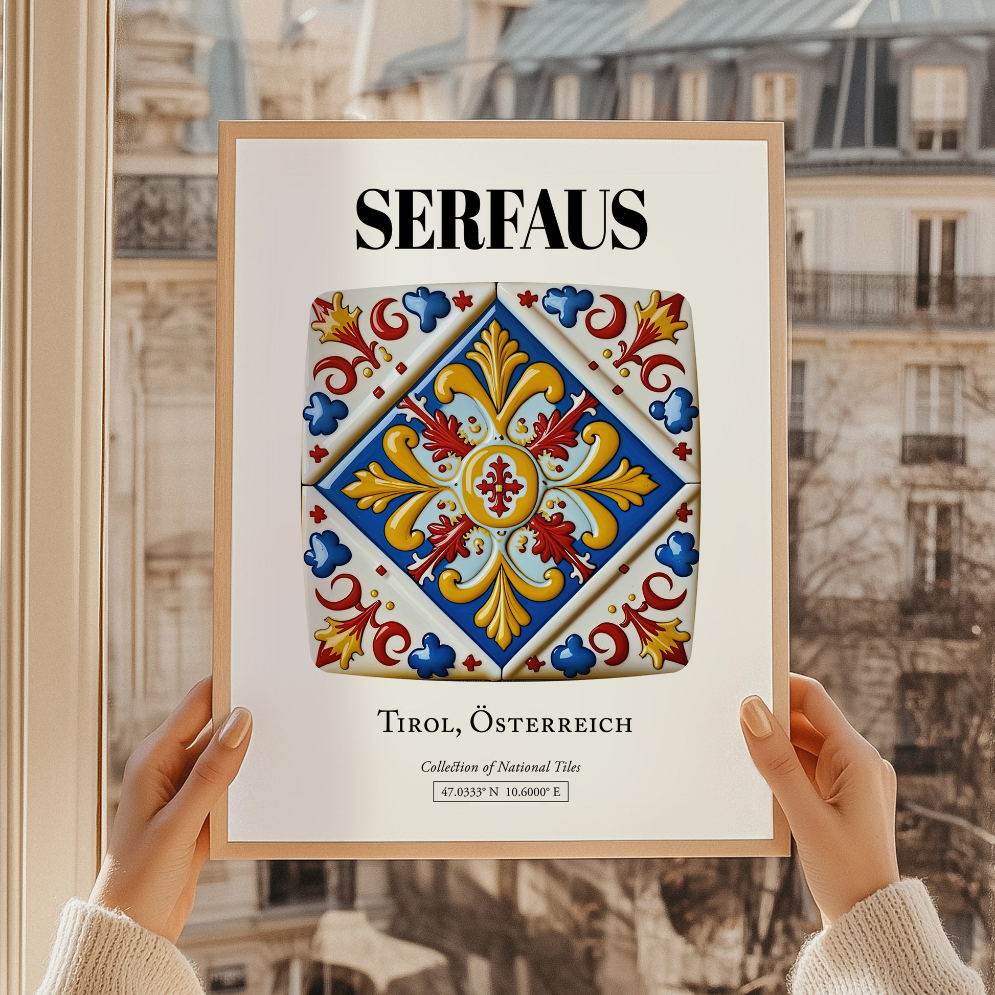 Serfaus, Austria – Global Cities Wall Print