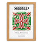 Seefeld, Austria – Travel Poster, set in oak frame