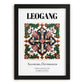 Leogang, Austria – Cultural Heritage Wall Art, in sleek black frame