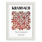 Kramsach, Austria – Architectural Travel Art, placed in minimal white frame