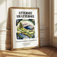 Attersee Am Attersee, Austria – Travel Poster, styled in a charming Paris street view