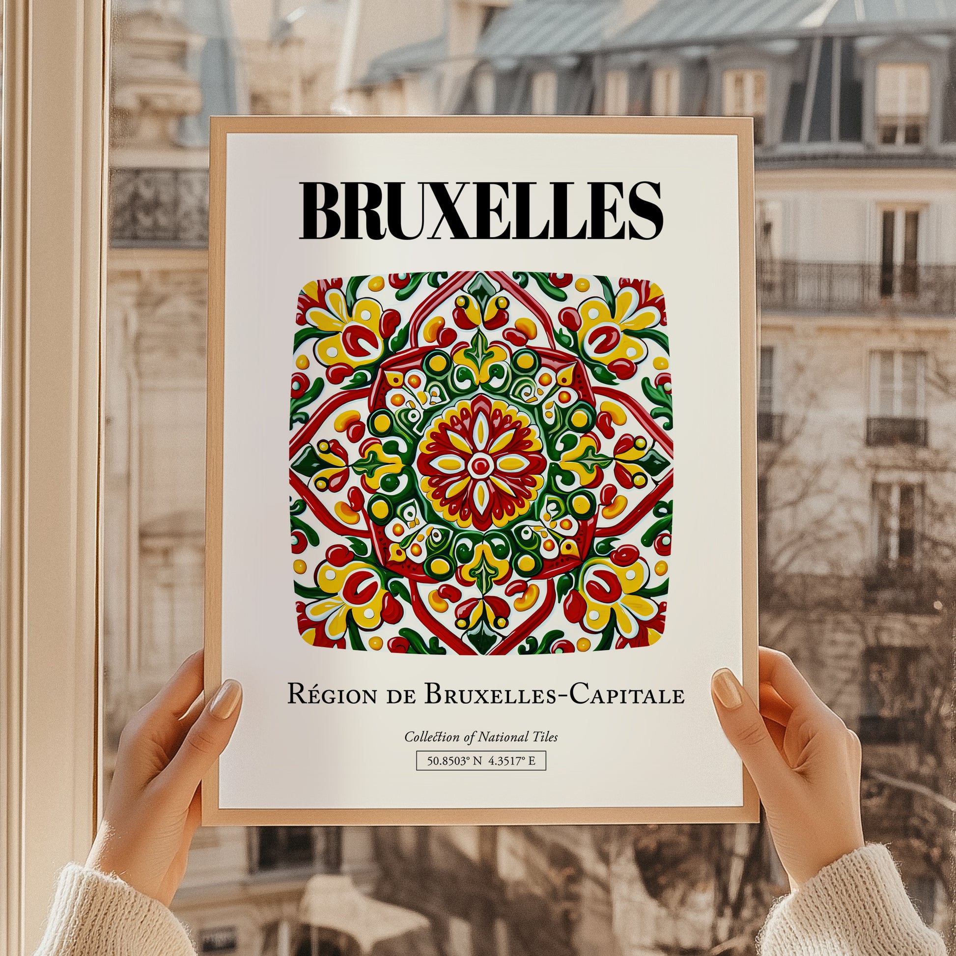 Brussels, Belgique – Travel Memories Wall Print