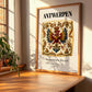 Antwerp, Belgium – Travel Print, clean layout with no caption