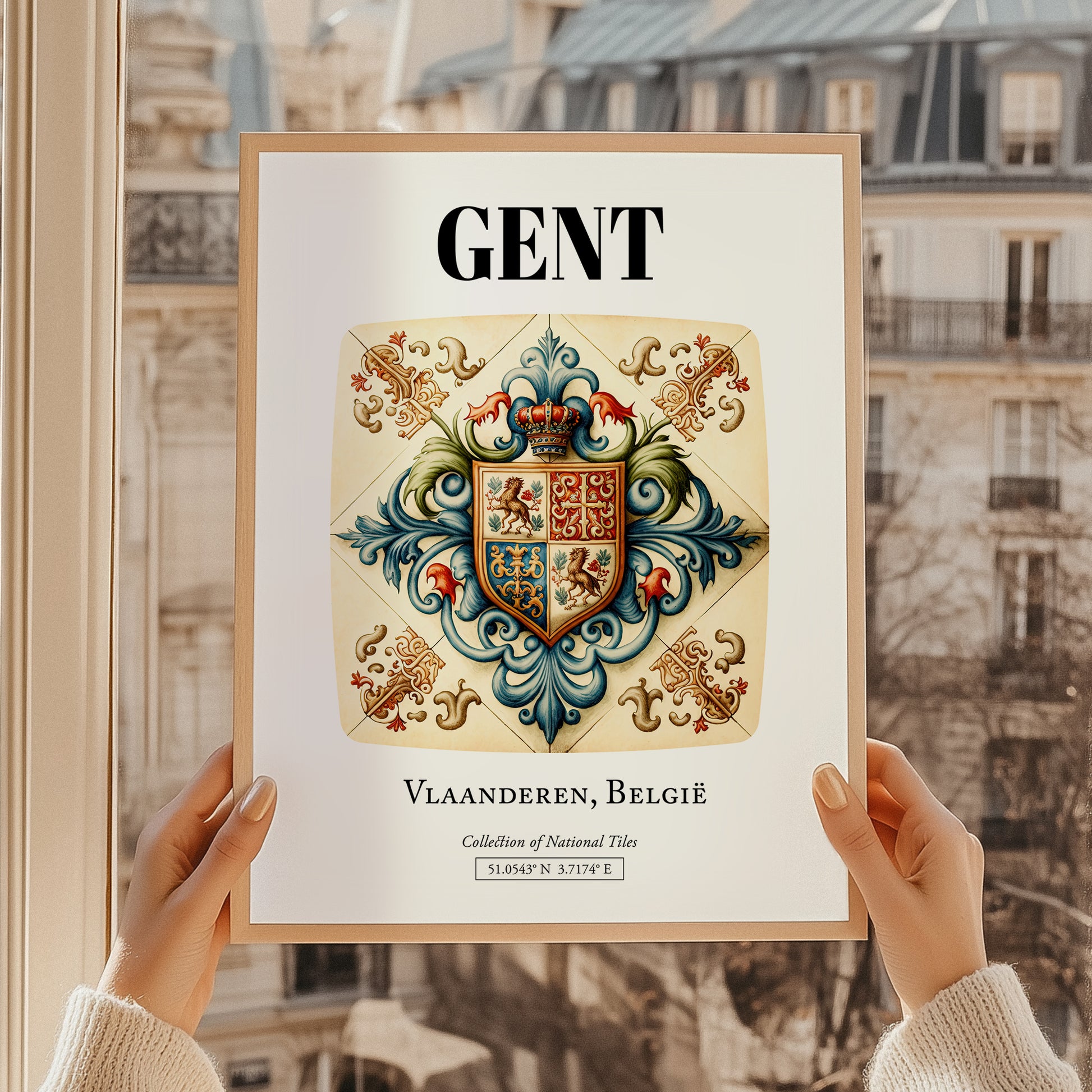 Ghent, Belgium – Travel Poster