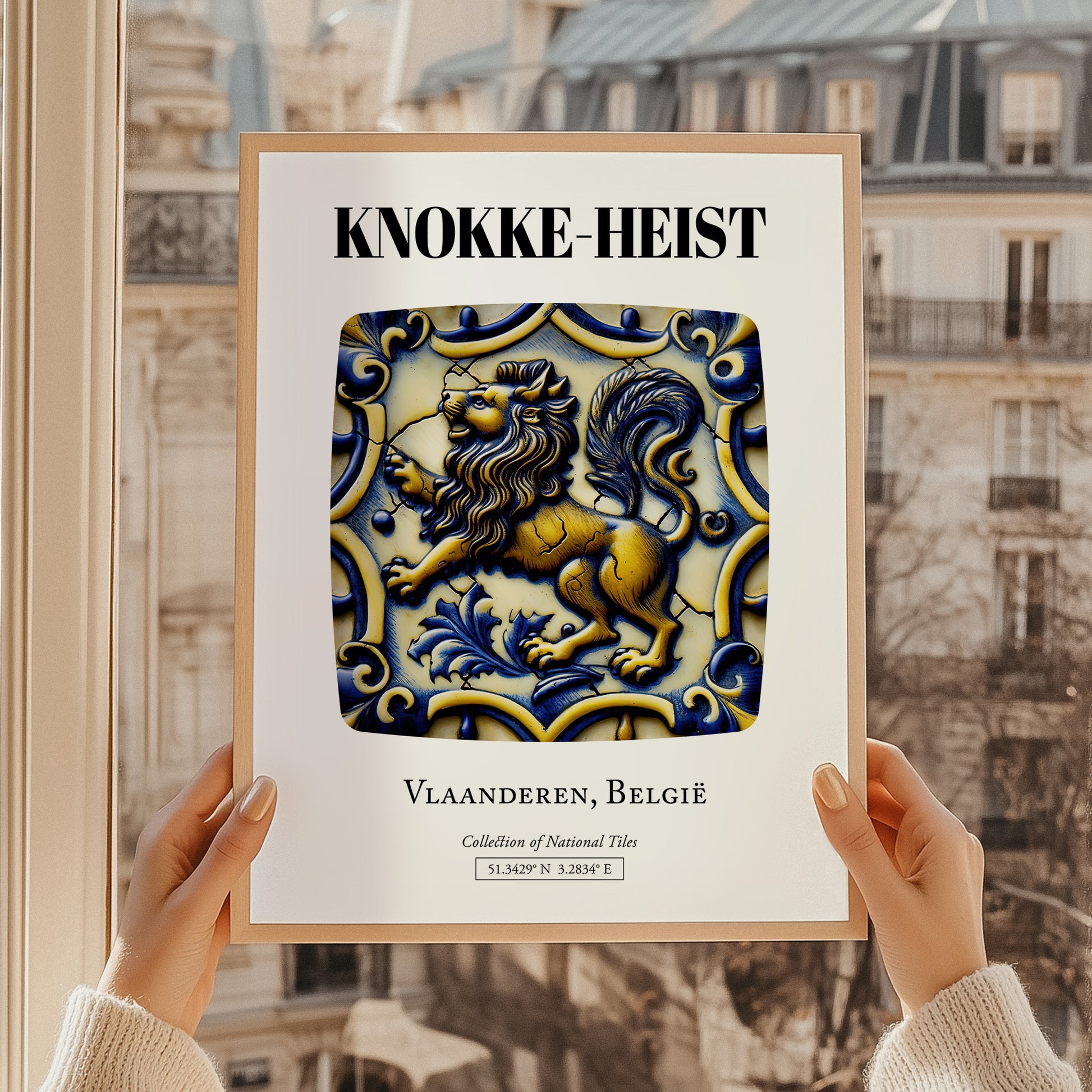 Knokke-heist, Belgium – Travel Poster