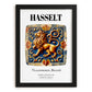Hasselt, Belgium – Travel Print, in sleek black frame