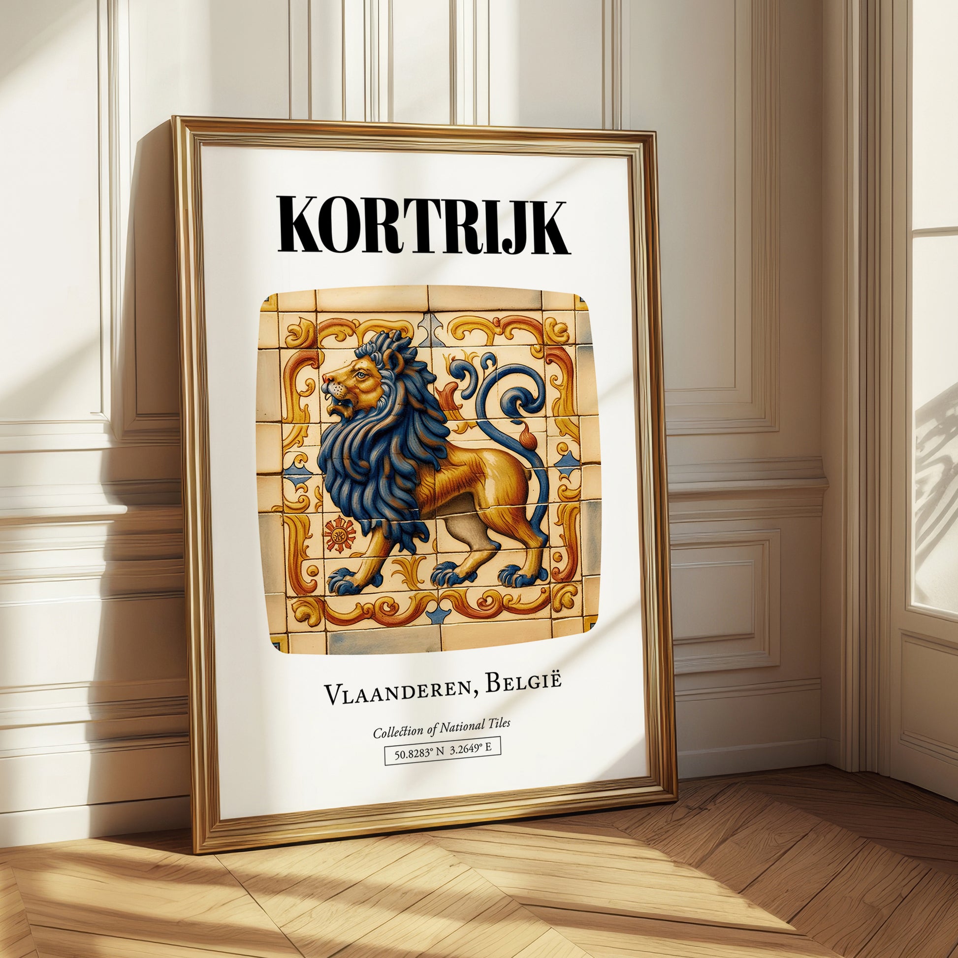 Kortrijk, Belgium – Wanderlust Wall Decor, styled in a charming Paris street view
