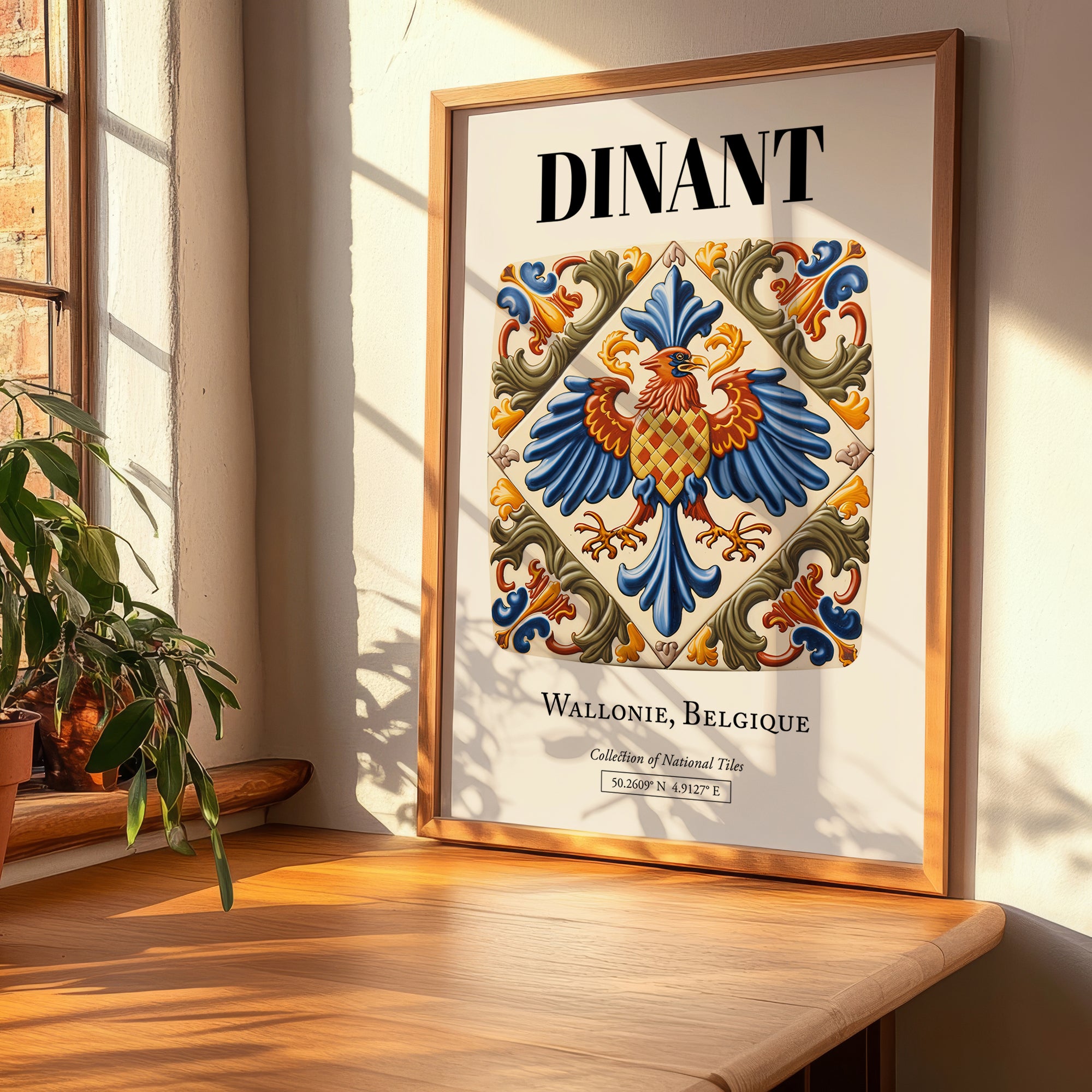 Dinant, Belgium – Travel Wall Art, clean layout with no caption