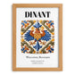 Dinant, Belgium – Travel Wall Art, set in oak frame
