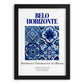 Belo Horizonte, Brasil – Travel Wall Decor, in sleek black frame