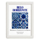 Belo Horizonte, Brasil – Travel Wall Decor, placed in minimal white frame