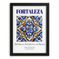 Fortaleza, Brasil – Dream Destination Decor, in sleek black frame