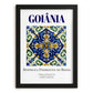 Goiânia, Brasil – Travel Wall Art, in sleek black frame