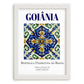 Goiânia, Brasil – Travel Wall Art, placed in minimal white frame