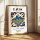 Davos, Switzerland – World Travel Art, styled in a charming Paris street view