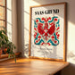 Saas-grund, Switzerland – Travel Poster, clean layout with no caption
