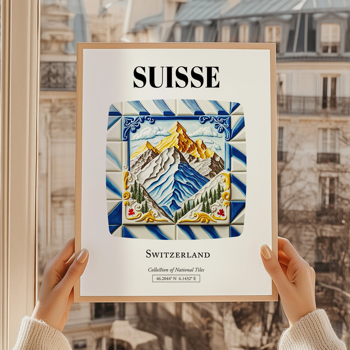 Suisse, Switzerland – Travel Print