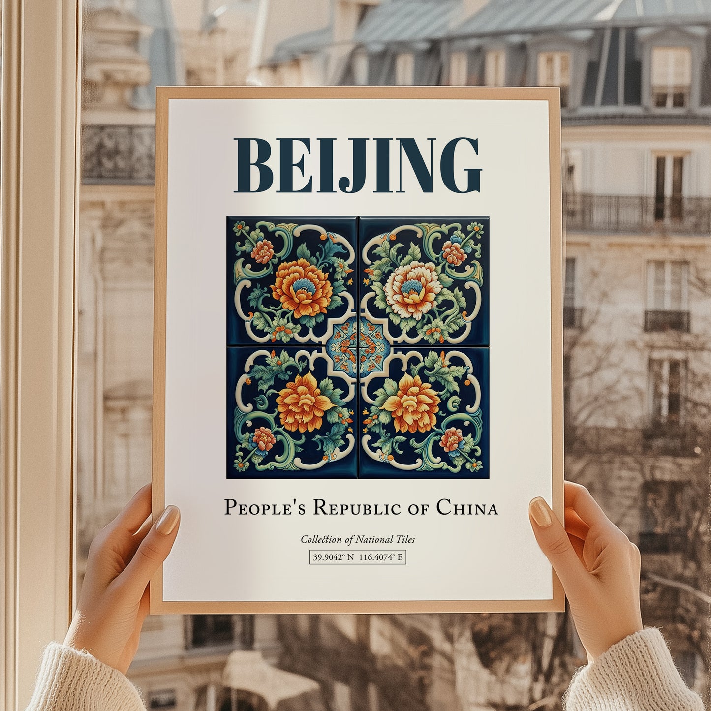 Beijing, China – Wanderlust-Inspired Poster