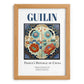 Guilin, China – Travel Print, set in oak frame