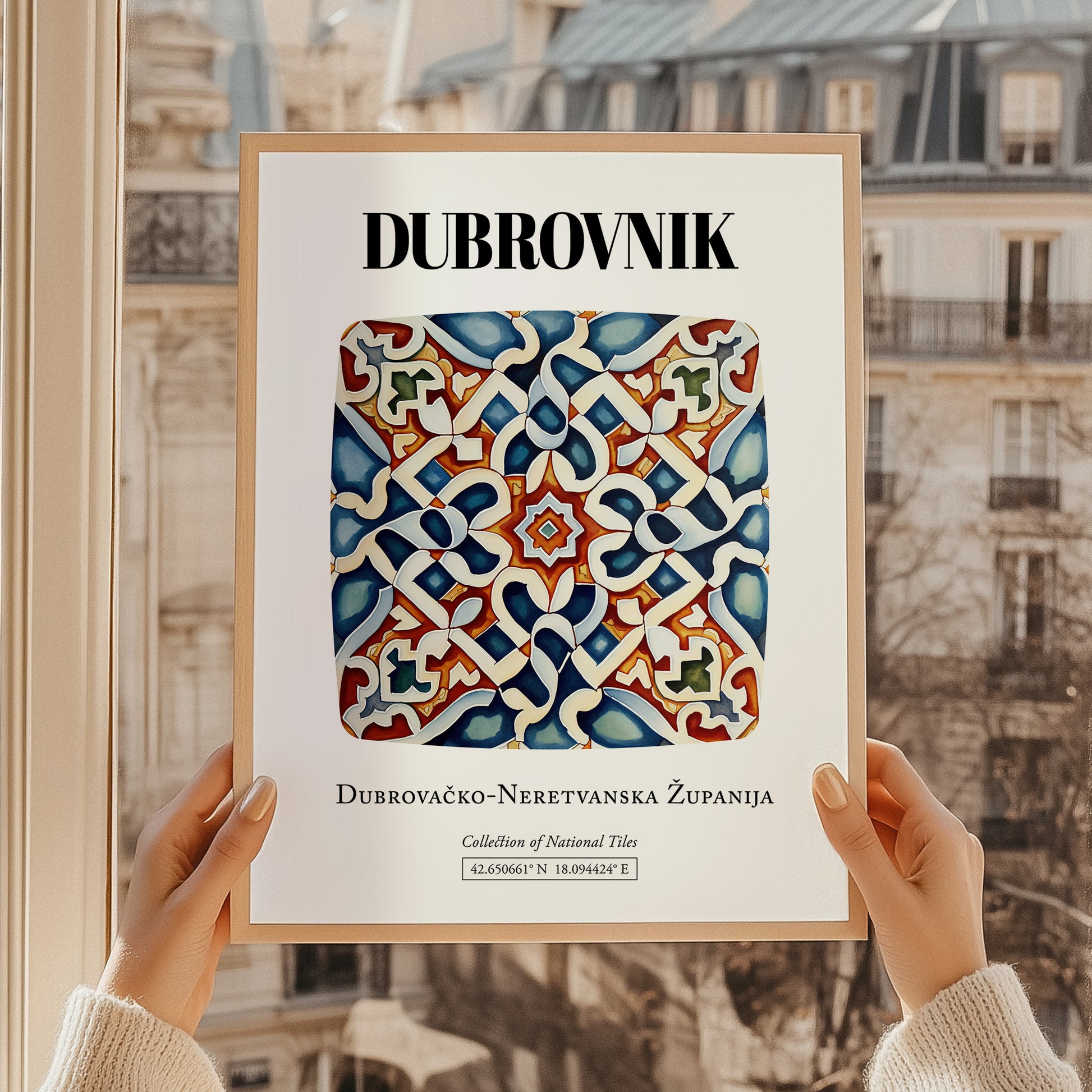 Dubrovnik, Croatia – Travel Poster