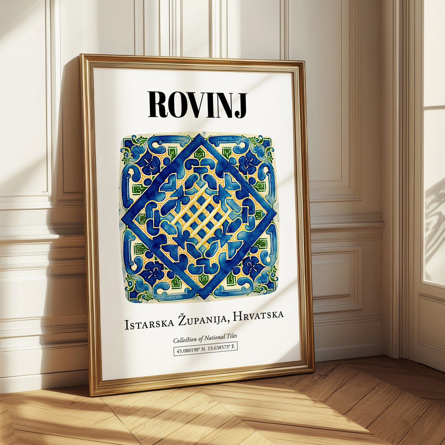 Rovinj, Croatia – Travel Wall Decor, styled in a charming Paris street view