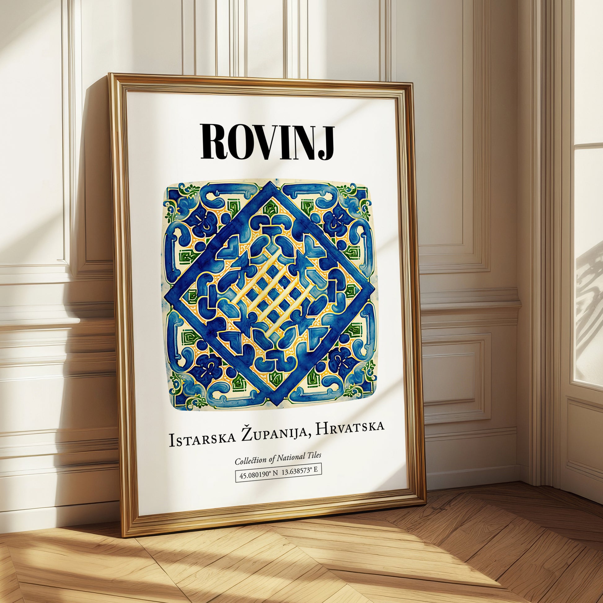 Rovinj, Croatia – Travel Wall Decor, styled in a charming Paris street view