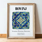 Rovinj, Croatia – Travel Wall Decor, in wooden frame leaning on the floor