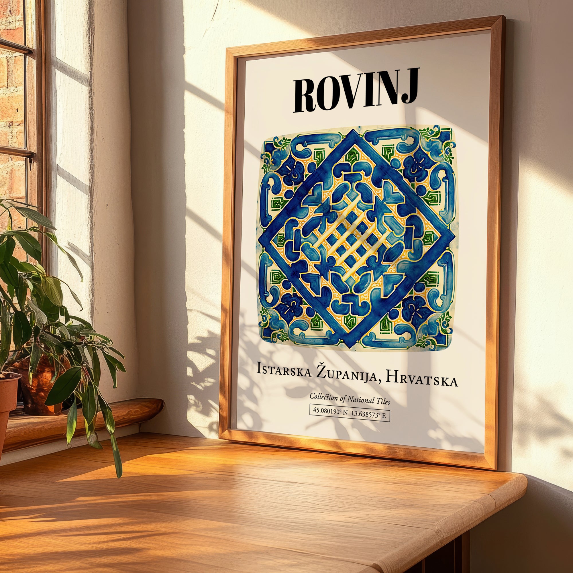 Rovinj, Croatia – Travel Wall Decor, clean layout with no caption