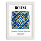 Rovinj, Croatia – Travel Wall Decor, placed in minimal white frame