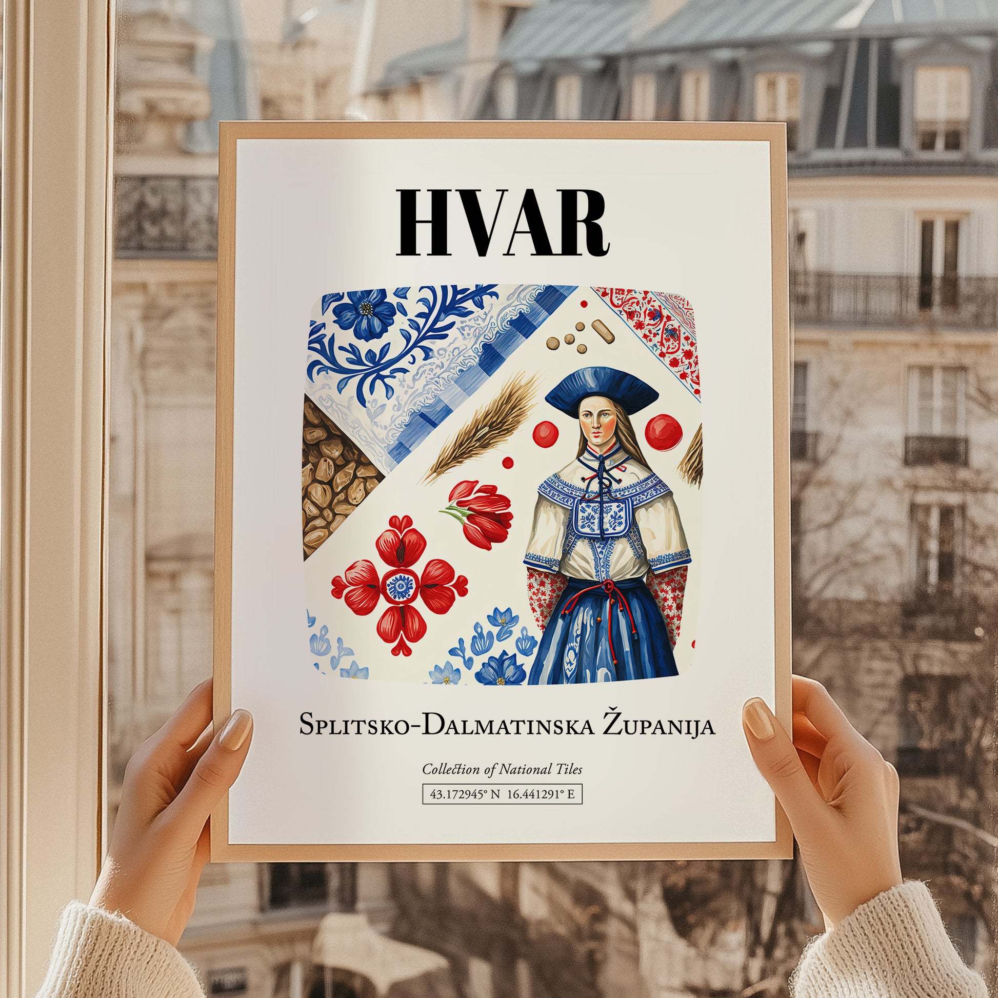 Hvar, Croatia – Travel Poster