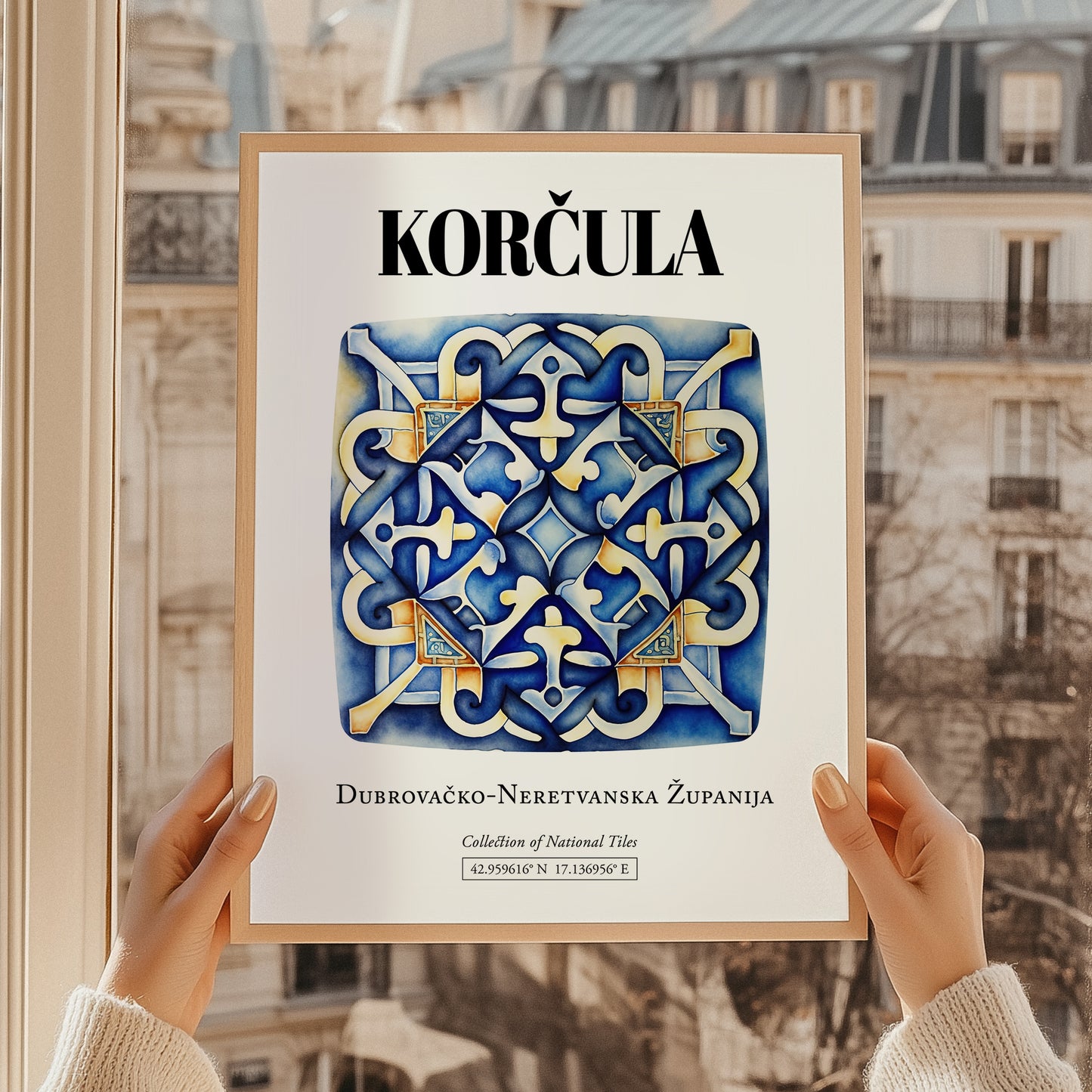 Korčula, Croatia – Country Culture Poster