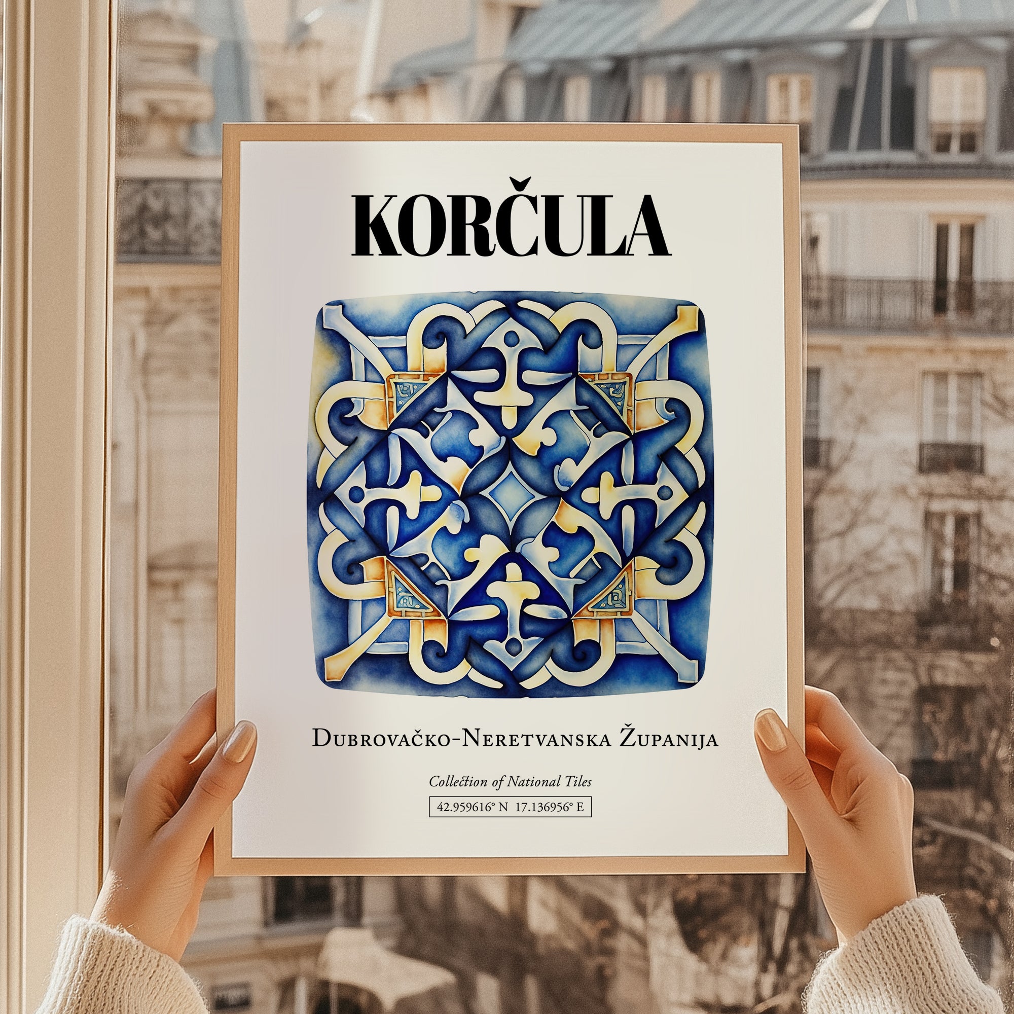 Korčula, Croatia – Country Culture Poster