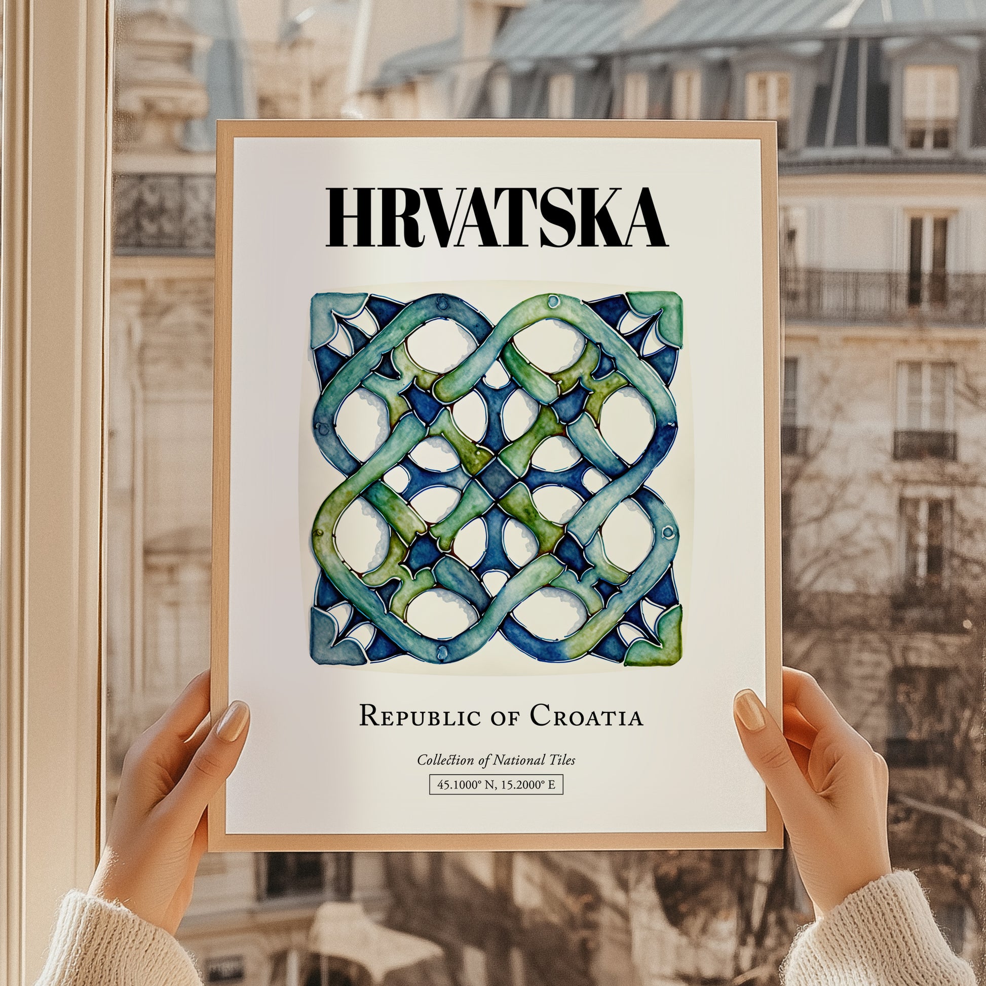 Hrvatska, Croatia – Travel Poster