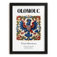 Olomouc, Czech Republic – Wanderlust-Inspired Poster, in sleek black frame