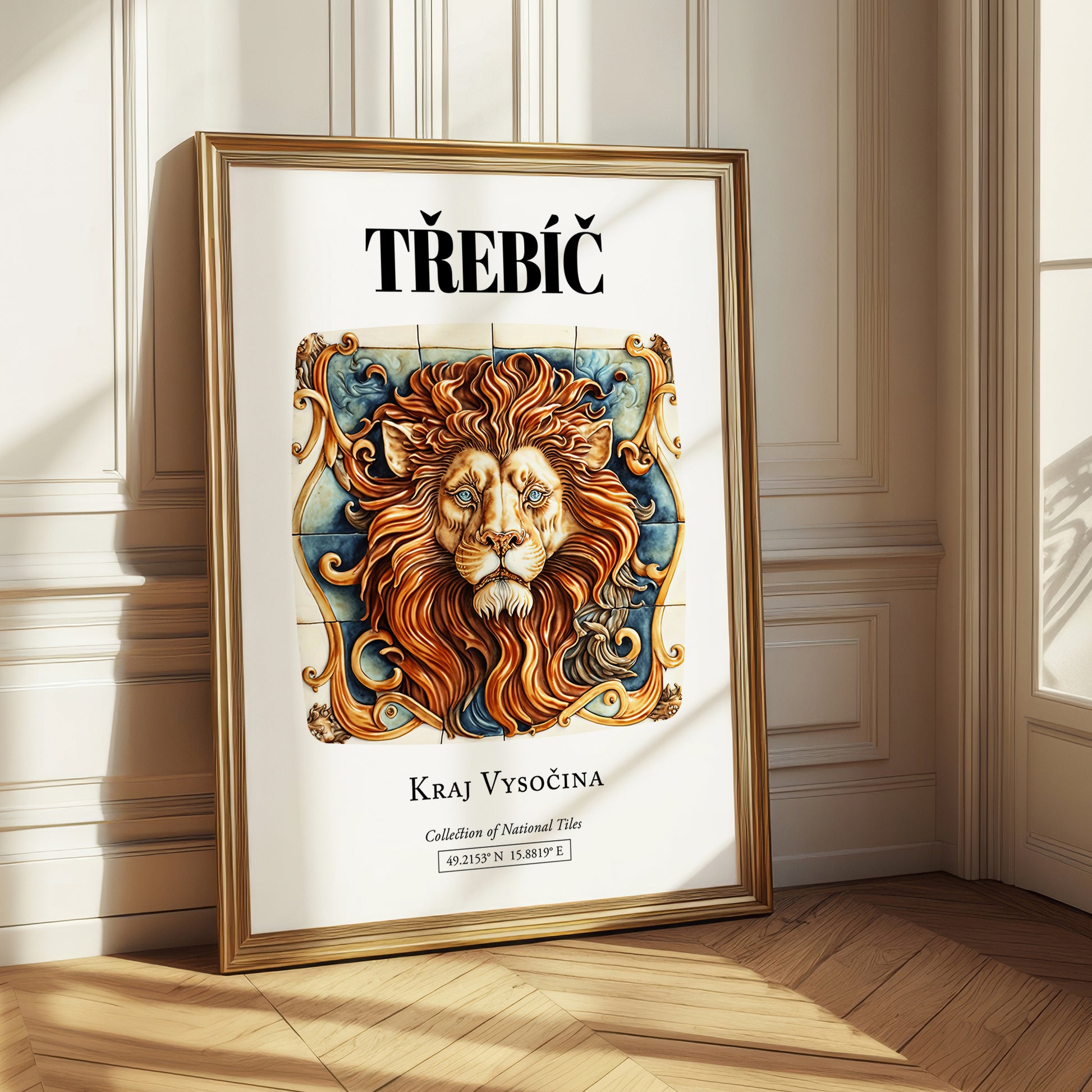 Třebíč, Czech Republic – National Pride Wall Decor, styled in a charming Paris street view