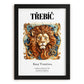 Třebíč, Czech Republic – National Pride Wall Decor, in sleek black frame